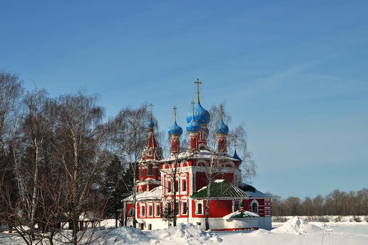 Kirche von Dmitry auf dem Blut in Uglich