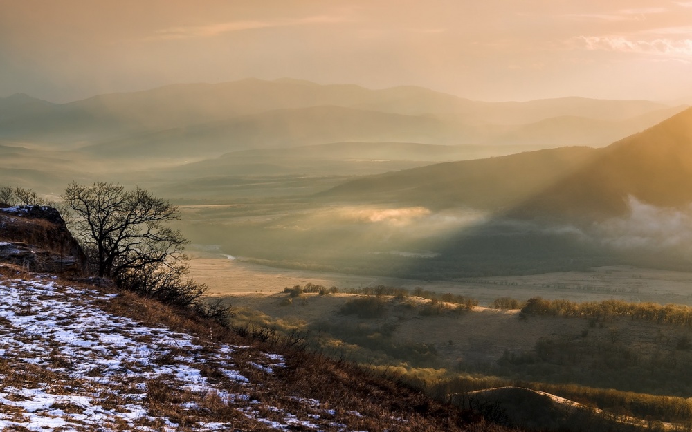 Peach Dämmerung oder lichtdurchflutete -2