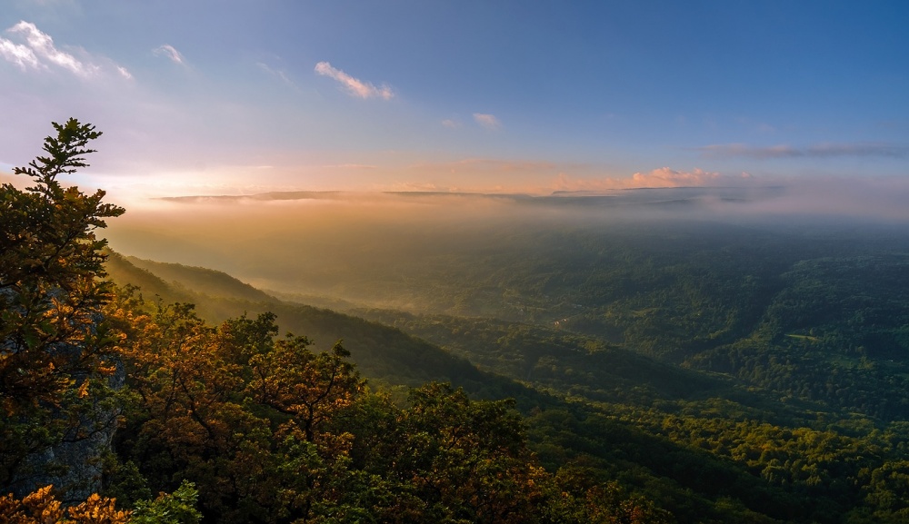 Ein Moment der Morgendämmerung