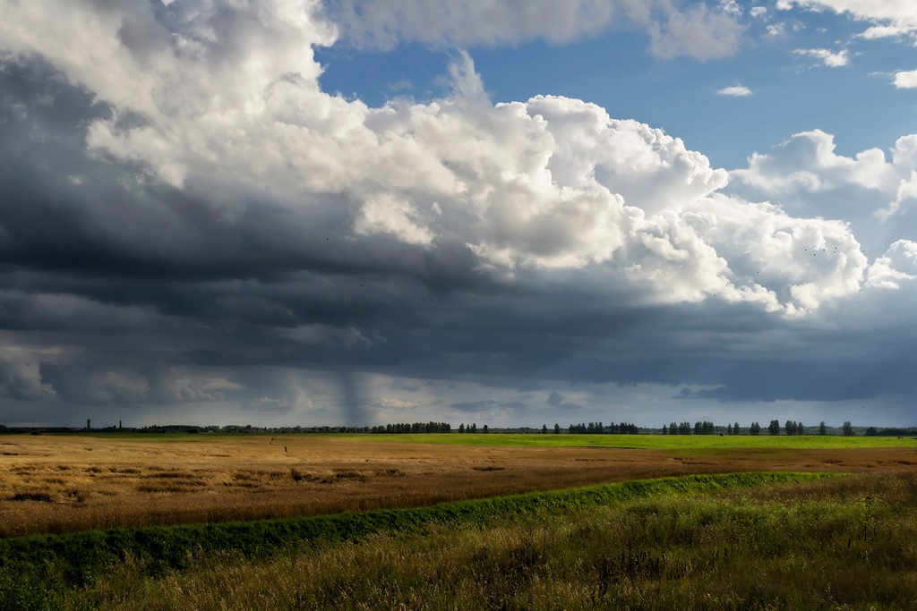 Irgendwo schon regnen