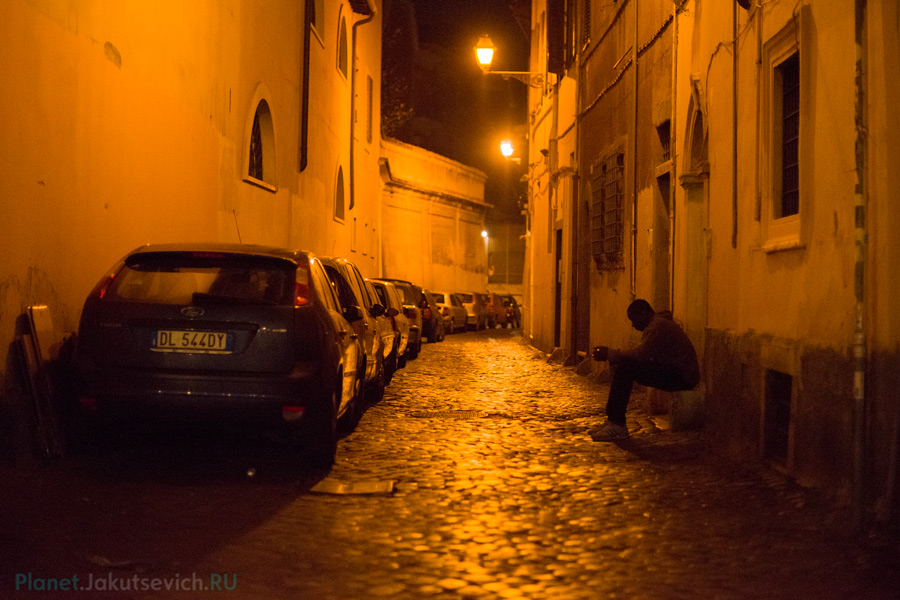 Einsamkeit Trastevere