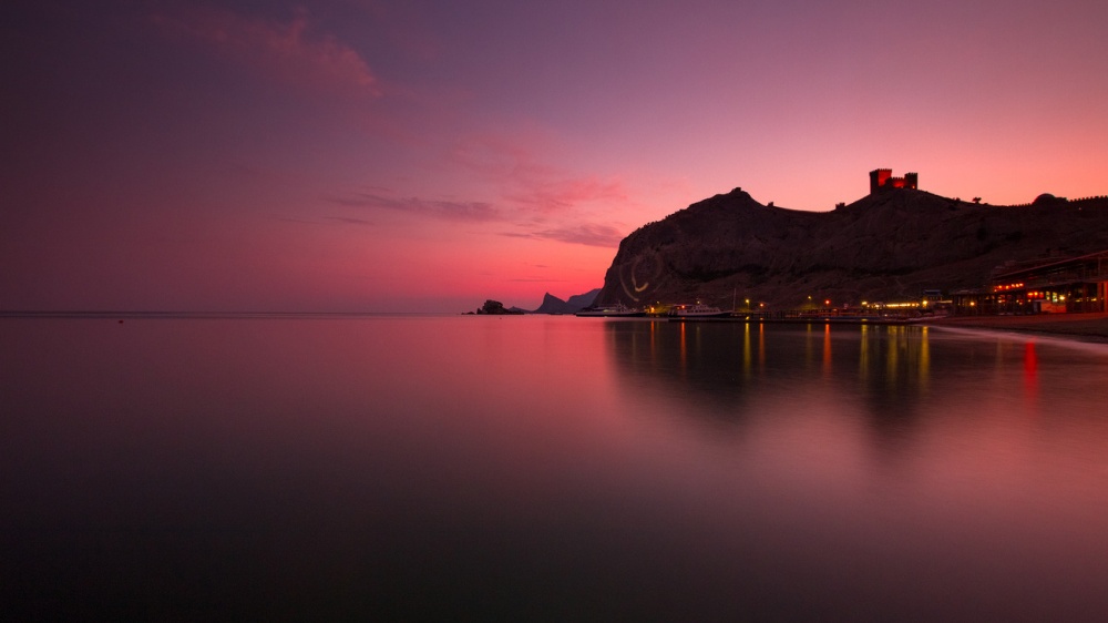 nach Sonnenuntergang