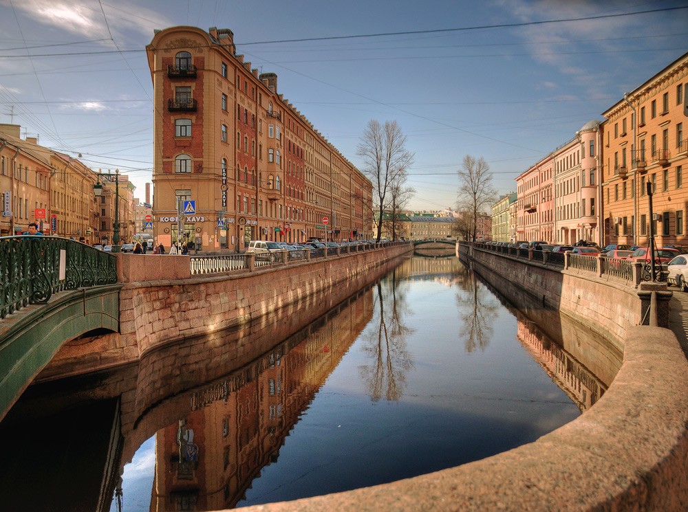 Morgen auf dem Canal Griboyedov -2