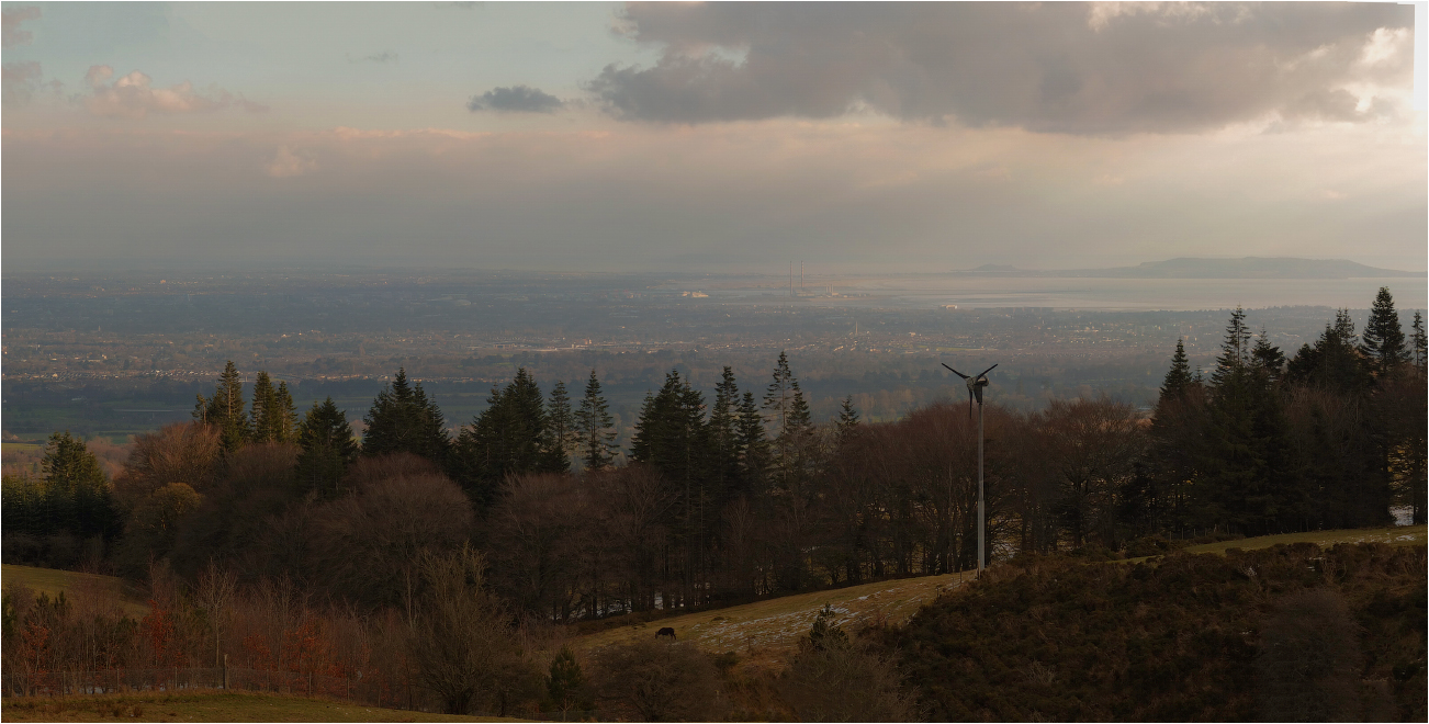 Wind Turbine ... über den Schlaf oder am Morgen des Dublin ...