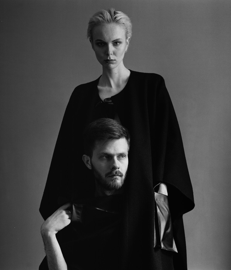 Leora Hoffman das Porträt mit einem Modell