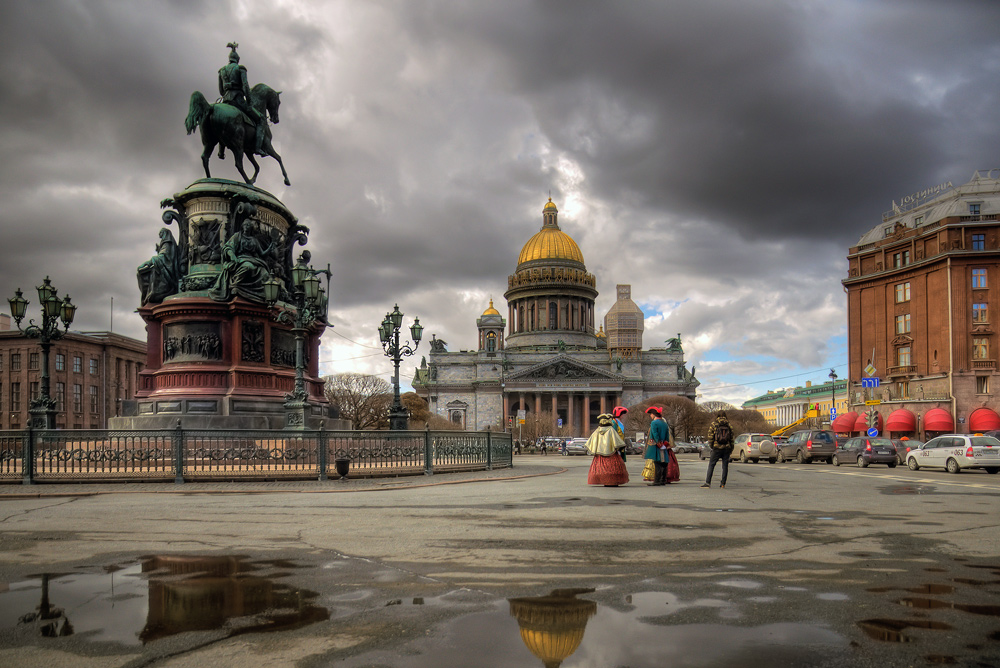 vor einem regen am Donnerstag