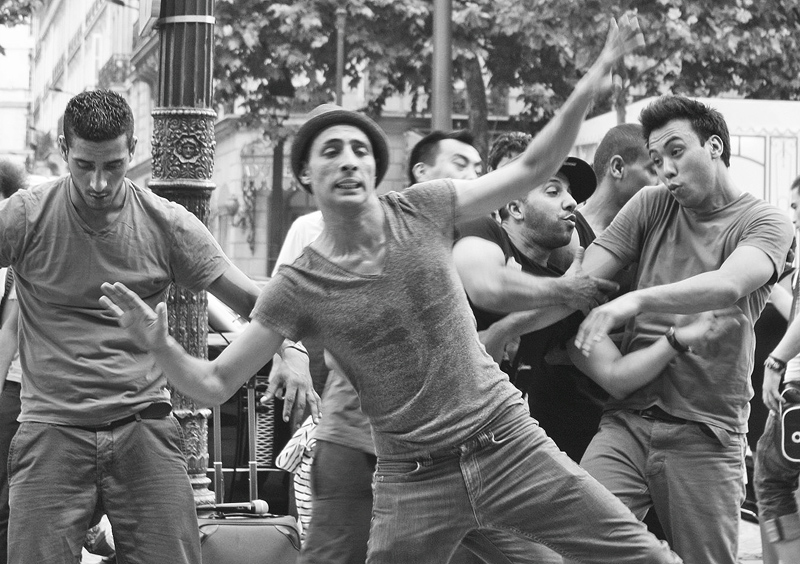 die Stimmung der Straße