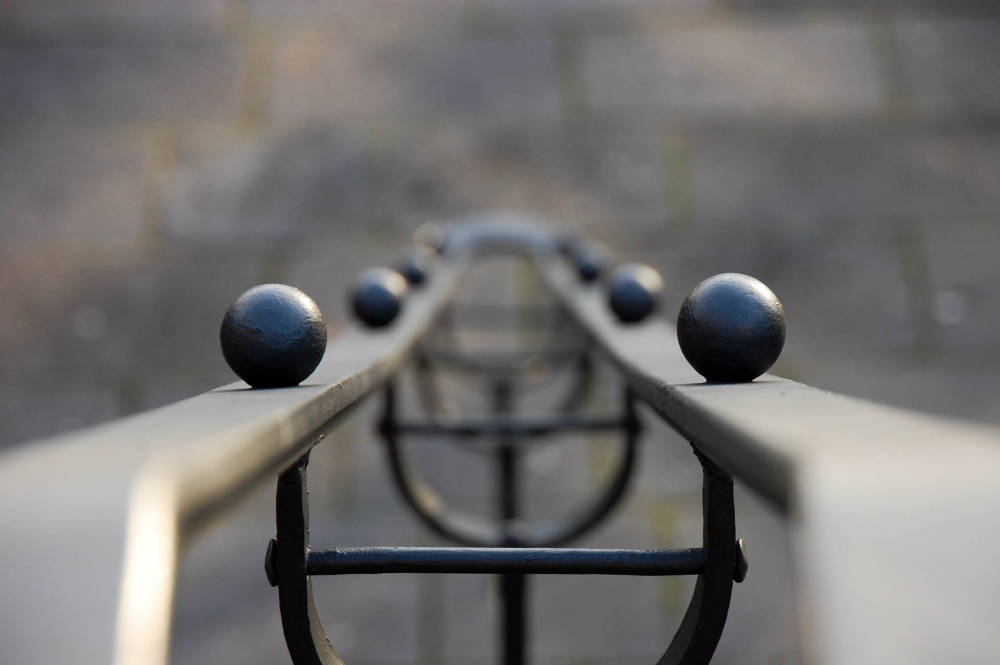 Städtische Geländer