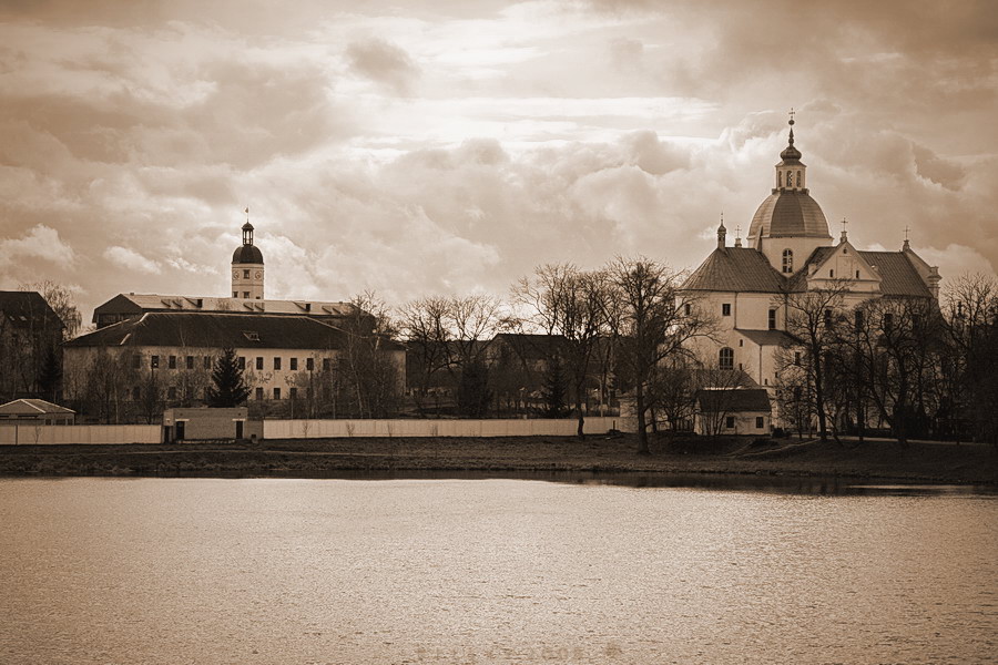 Der Himmel über Nesvizh