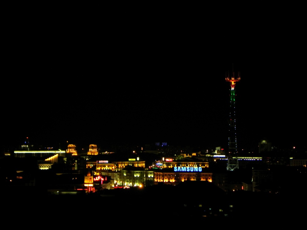 Night Lights of City