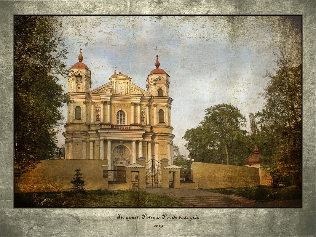 KIRCHE ST. Apostel Petrus und Paulus.