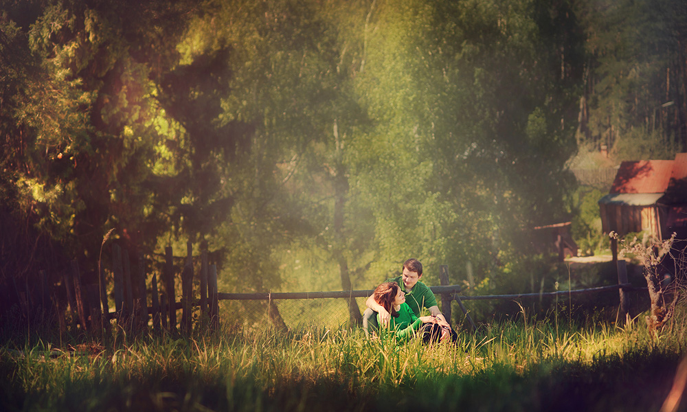 Die warmen Tage des Frühlings