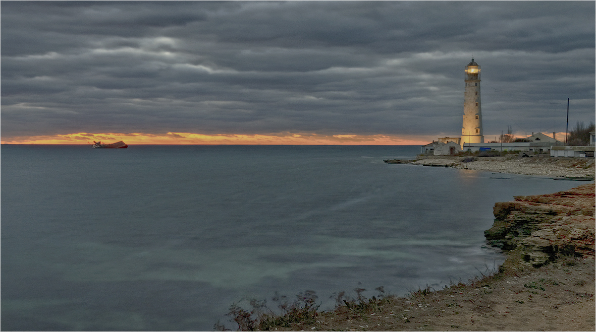 Herbst Tarkhankut. Alarmierende Rückgang ...