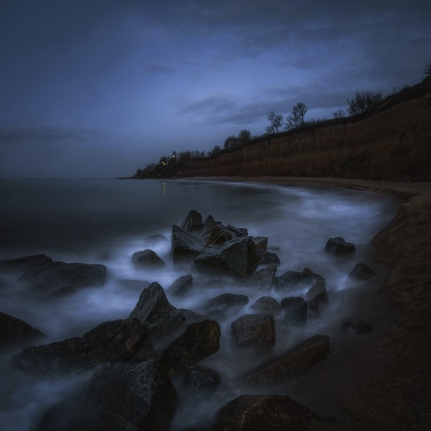 Nacht auf dem Asowschen