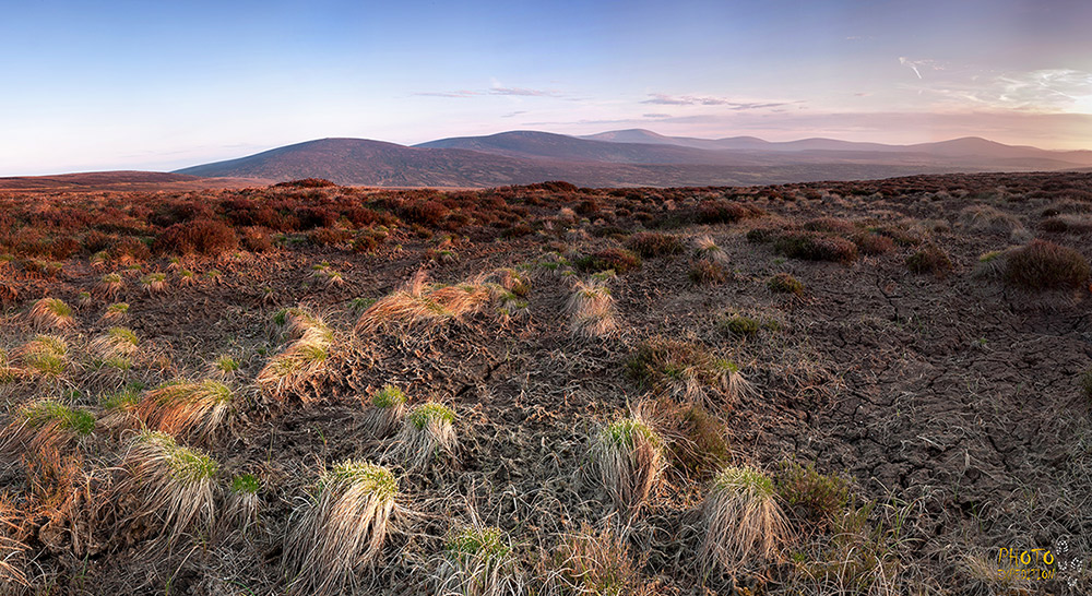 Sonnenuntergang in Wicklow