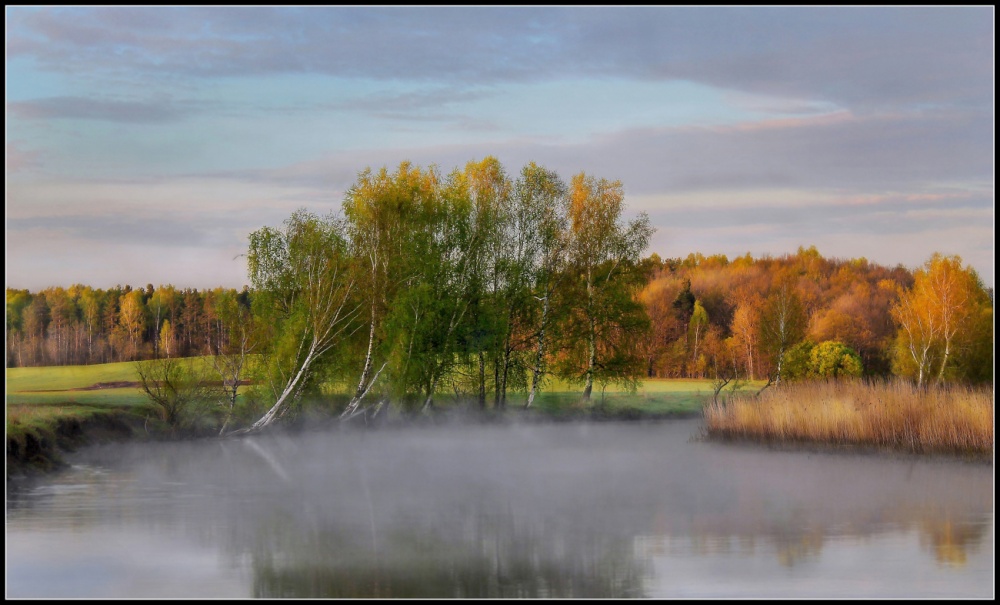 Morgen auf dem Fluss
