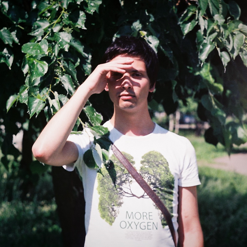 Женя ("зелёный" портрет)