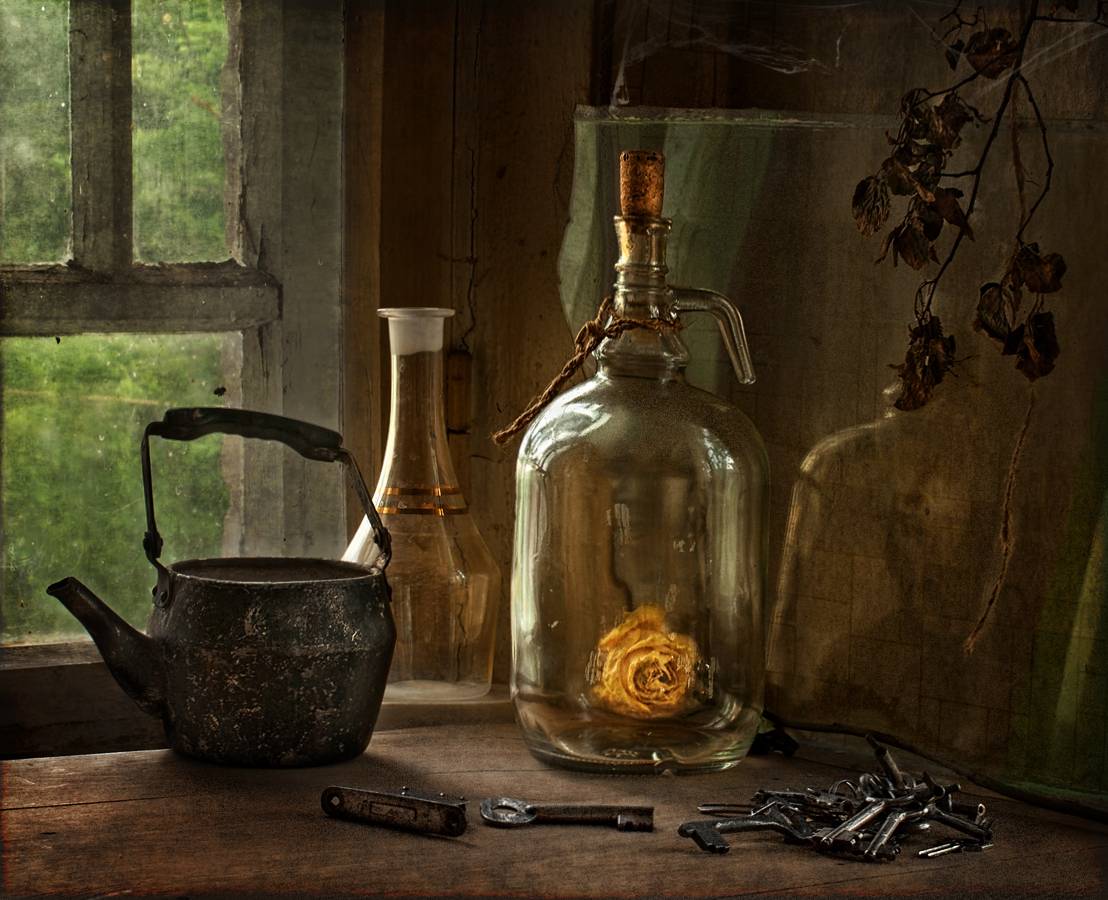 Geheimnisse eines alten Fenster ...