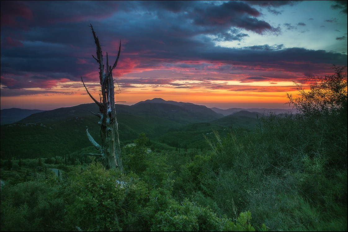Wandern auf Korfu .......