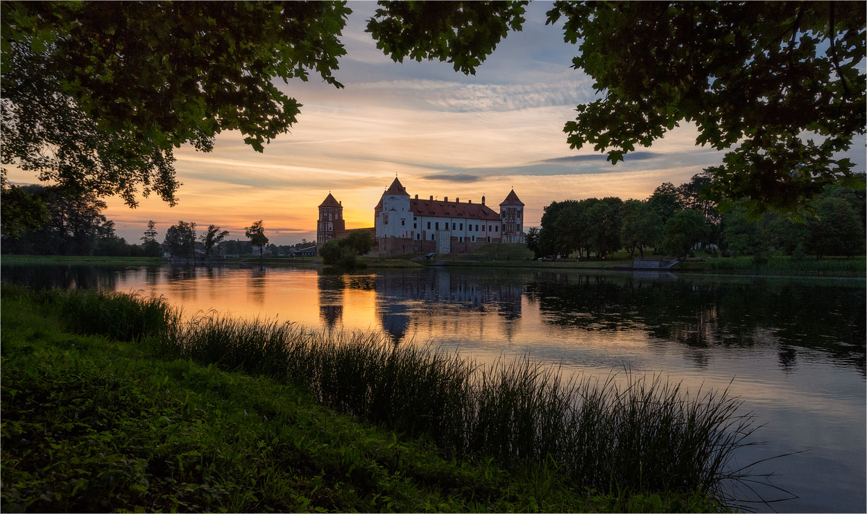 Weltliche Sonnenuntergang