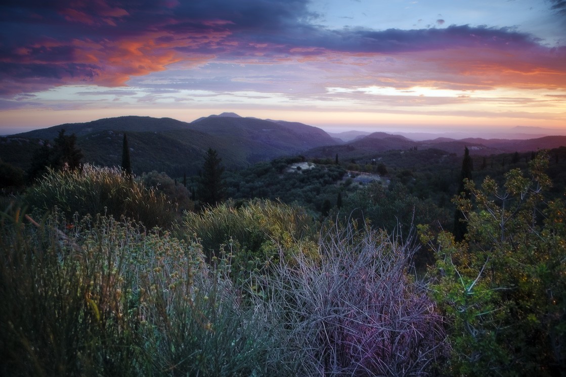 Wandern auf Korfu .....
