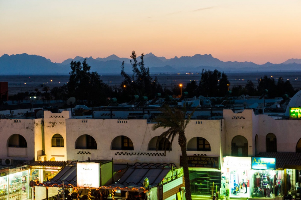 Vechergny Stadt in Ägypten