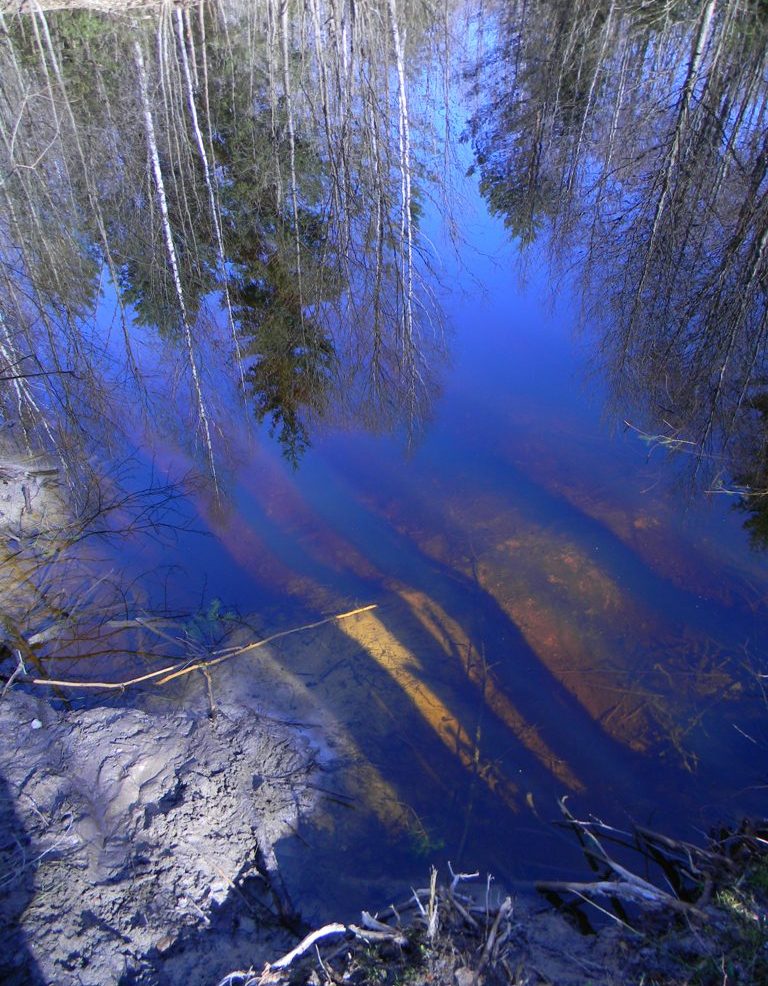 Die April-Reflexion.