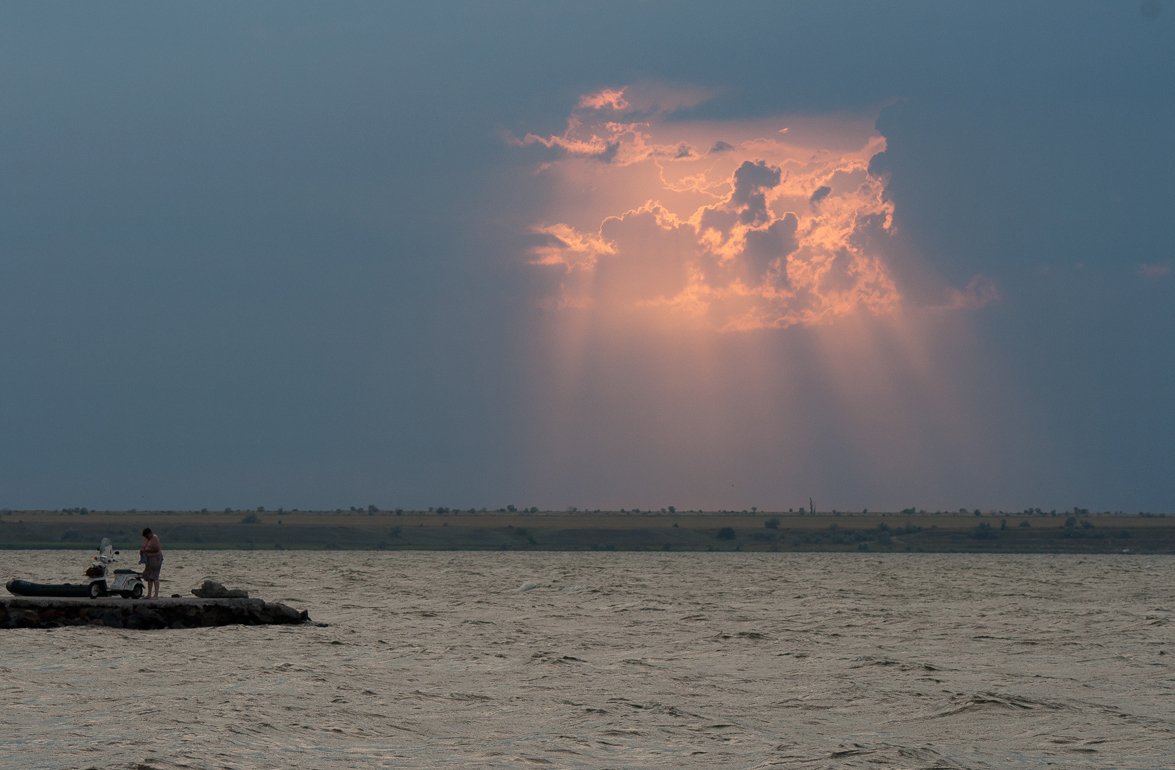 Das Fenster von einer parallelen Welt.