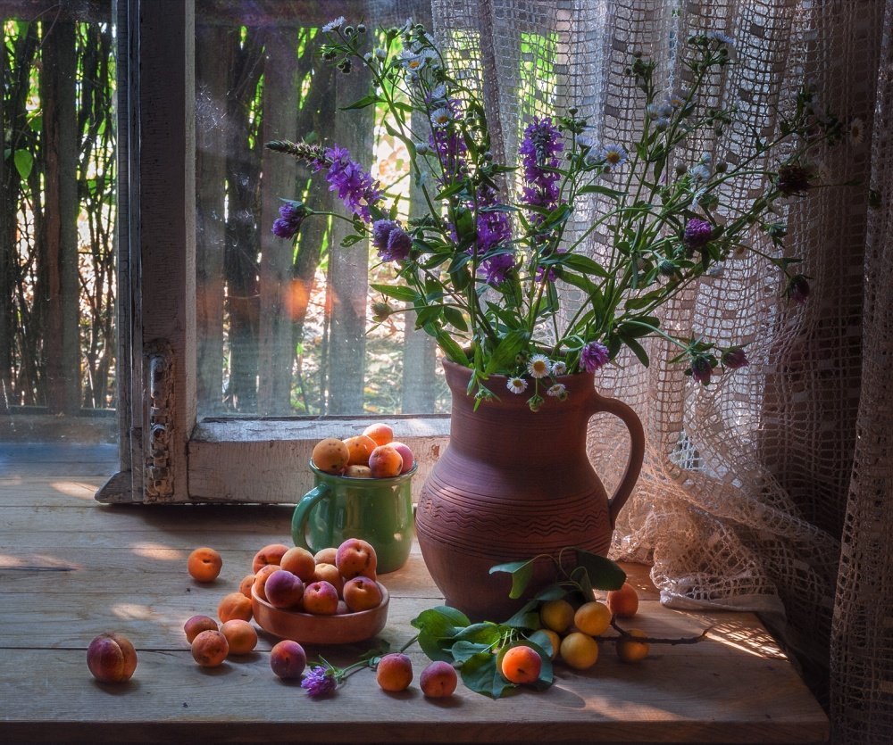 Am wilden Aprikosen ...