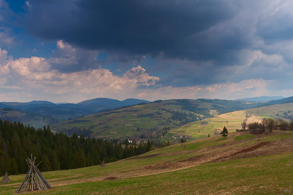 "Lichtstrahl in der Dunkelheit"