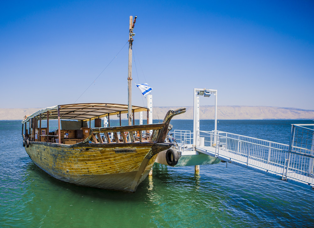 Auf dem See Genezareth