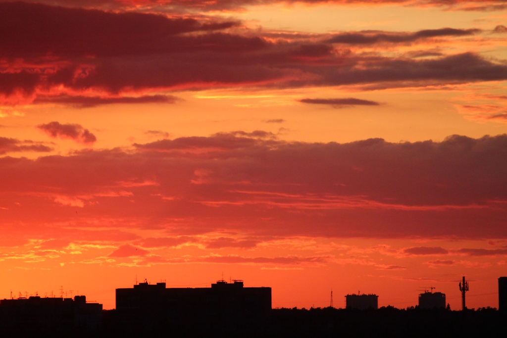 Sonnenuntergang in Moskau (Sonnenuntergang in Moskau)