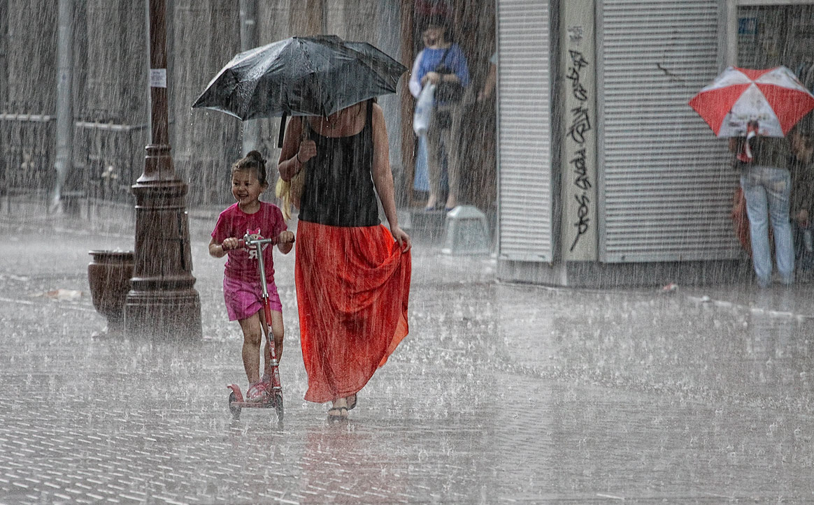 regnerisch, aber ...