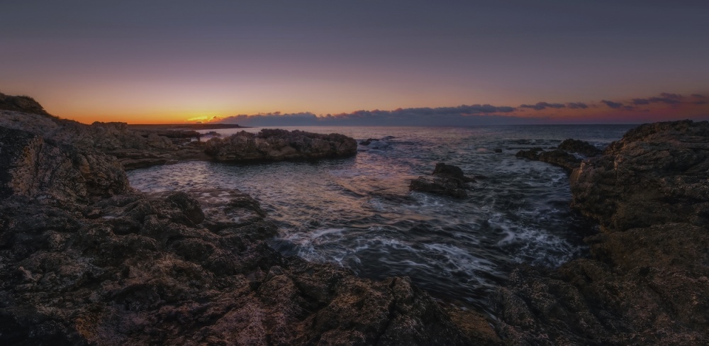 Krim rassvety.Tarhankut.