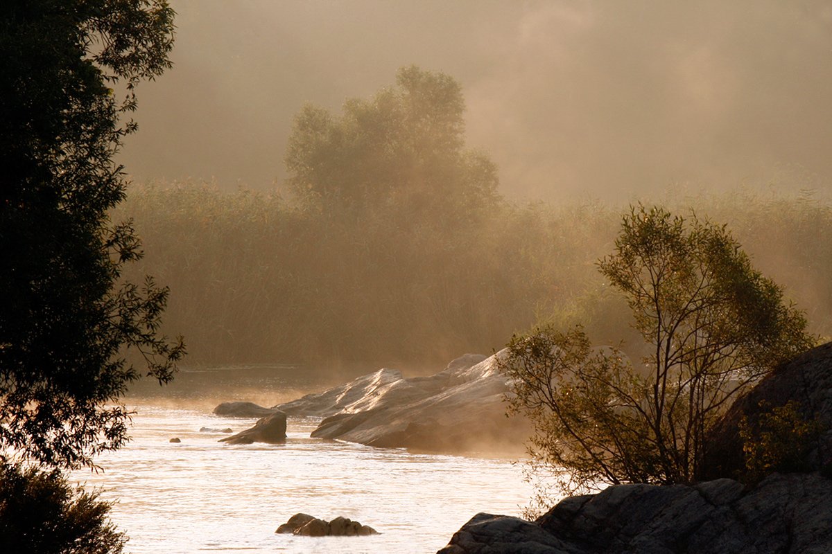 Morgen Protychanskih Felsen.