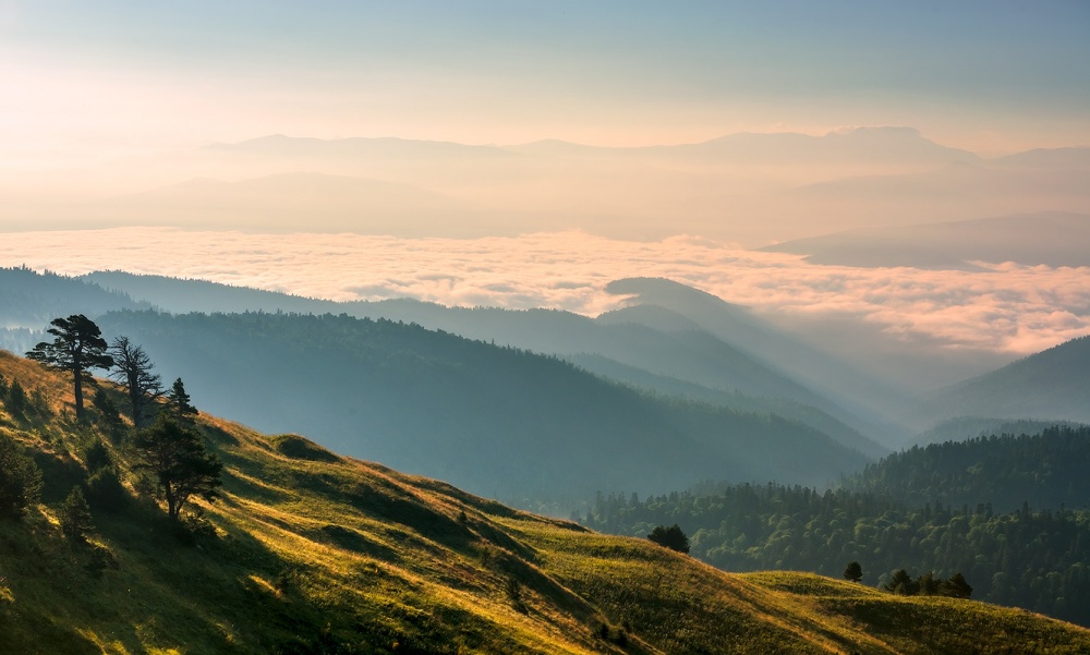 Der Morgen nach einer regnerischen Nacht