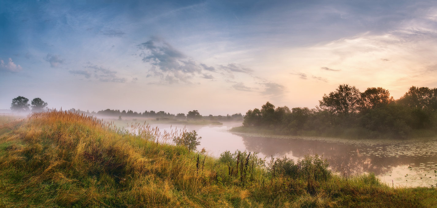 Warm Morgen im August
