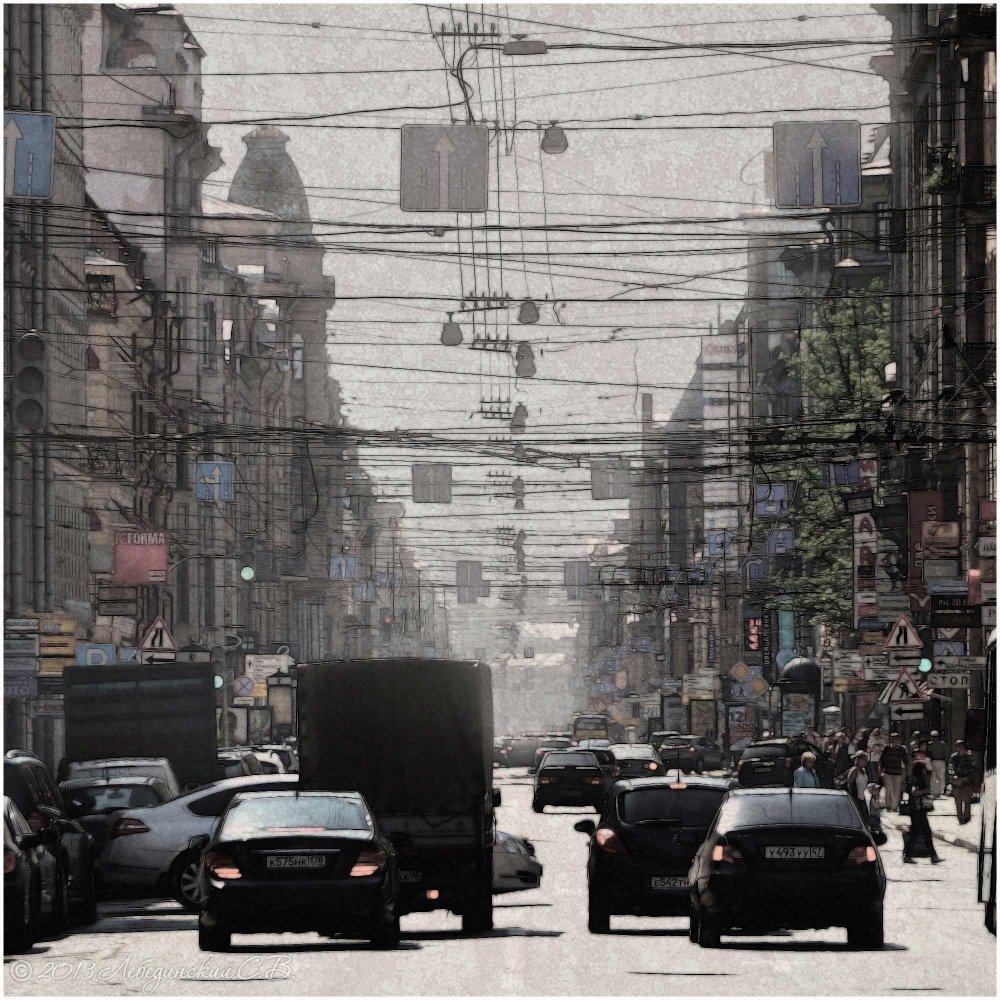 Streets Peterburga_Bolshaya Pushkarsky, PS