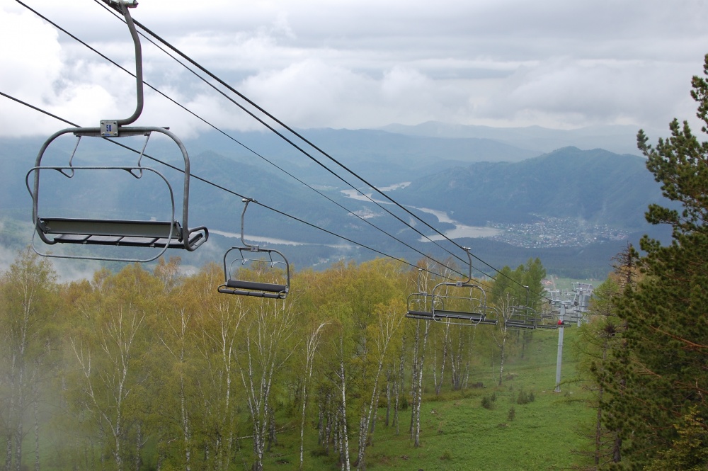 Abstieg vom Himmel ...