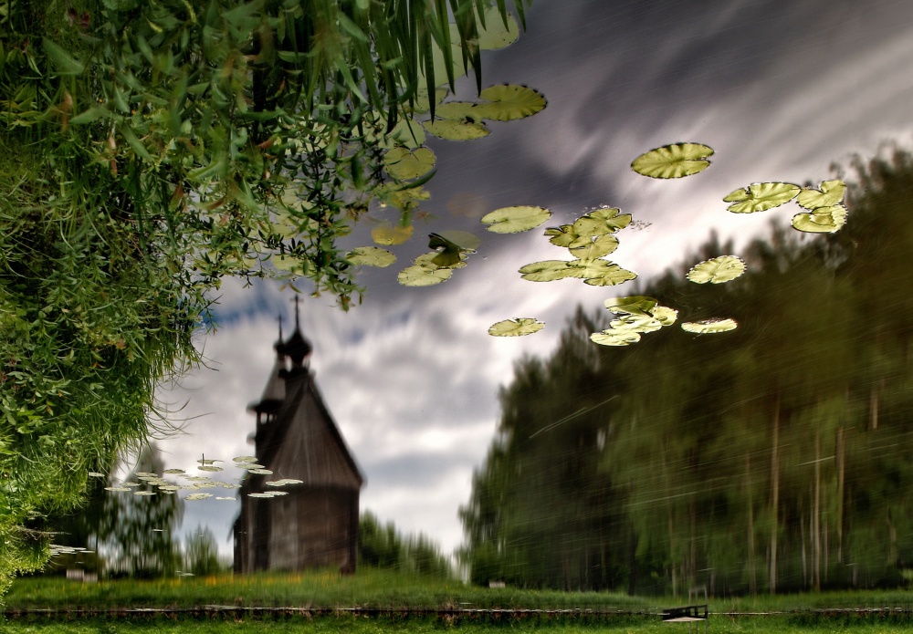 Floating in den Himmel ...