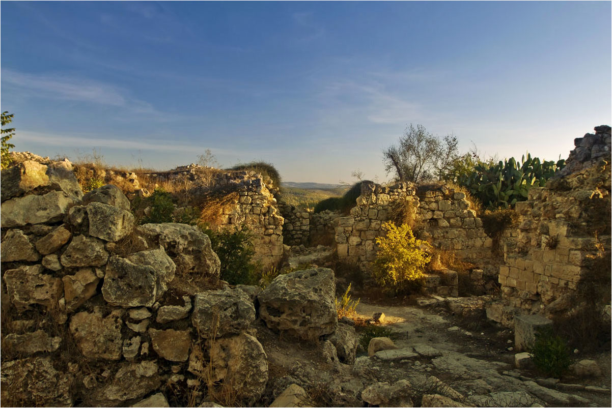 Auch hier einst lebten die Menschen ...