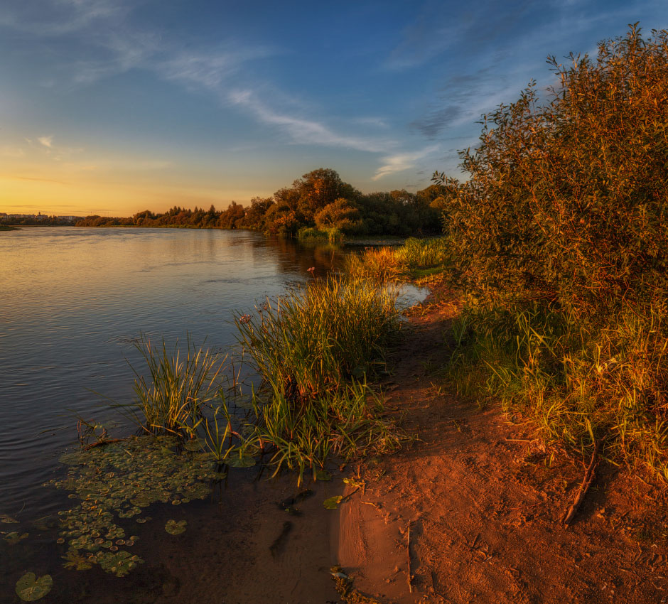 Brennende Coast im September