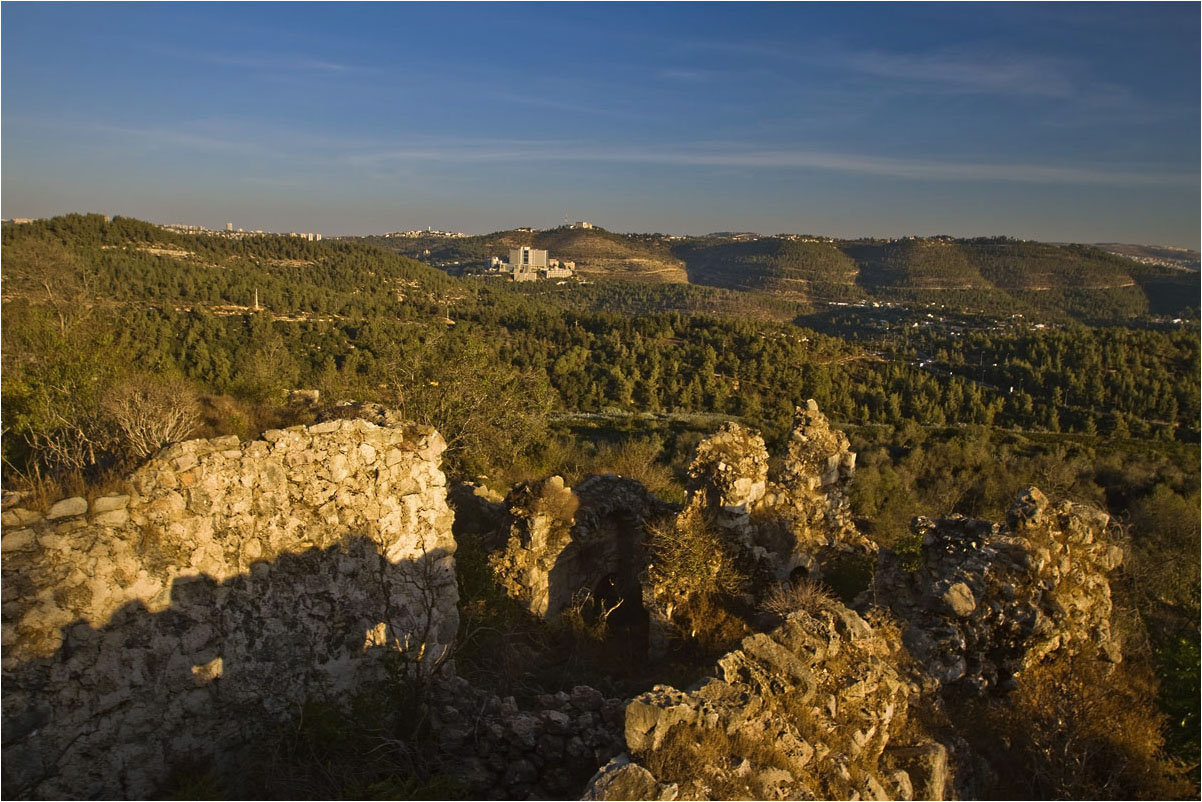 Die Hügel von Jerusalem ....