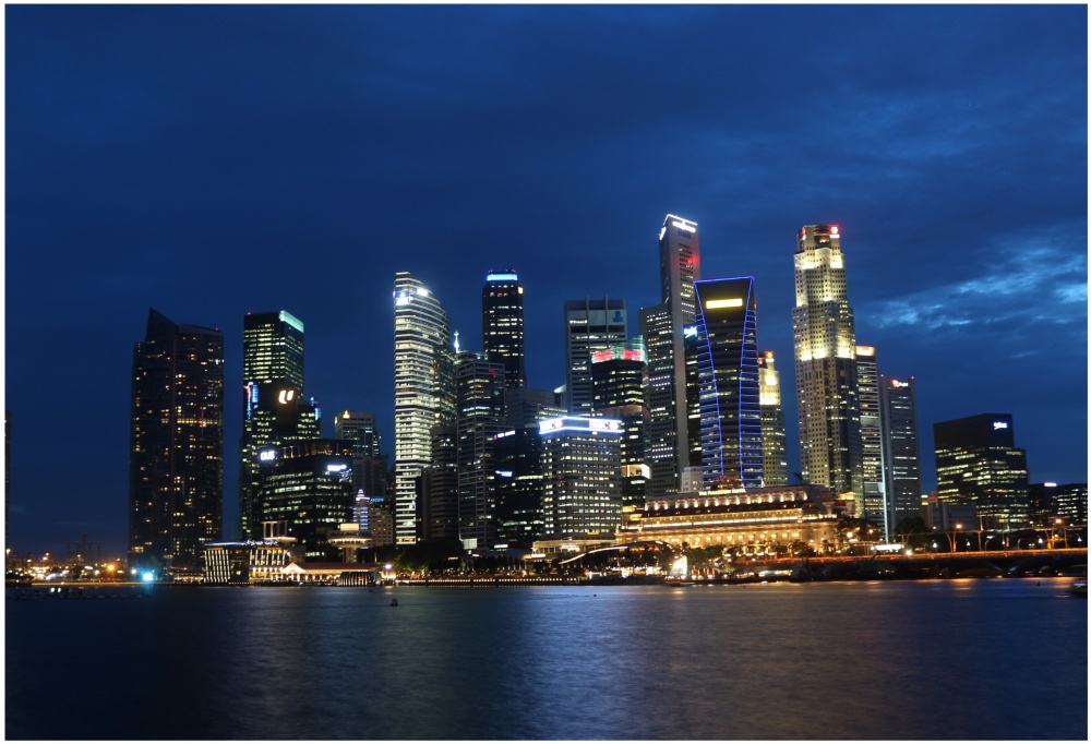 Nacht Singapur