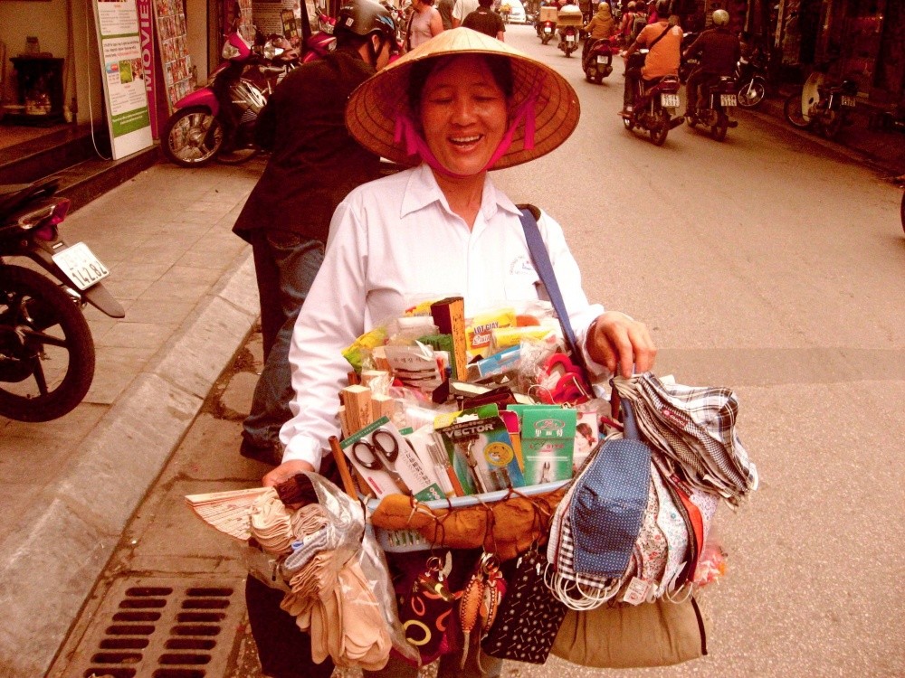 Hanoi Straßenhändler