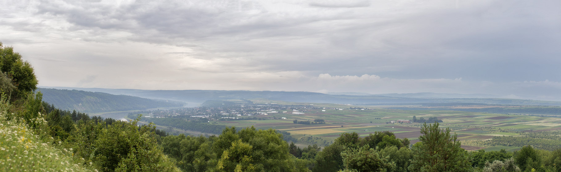 Cloudy day Nähe von Mill-Podolsk