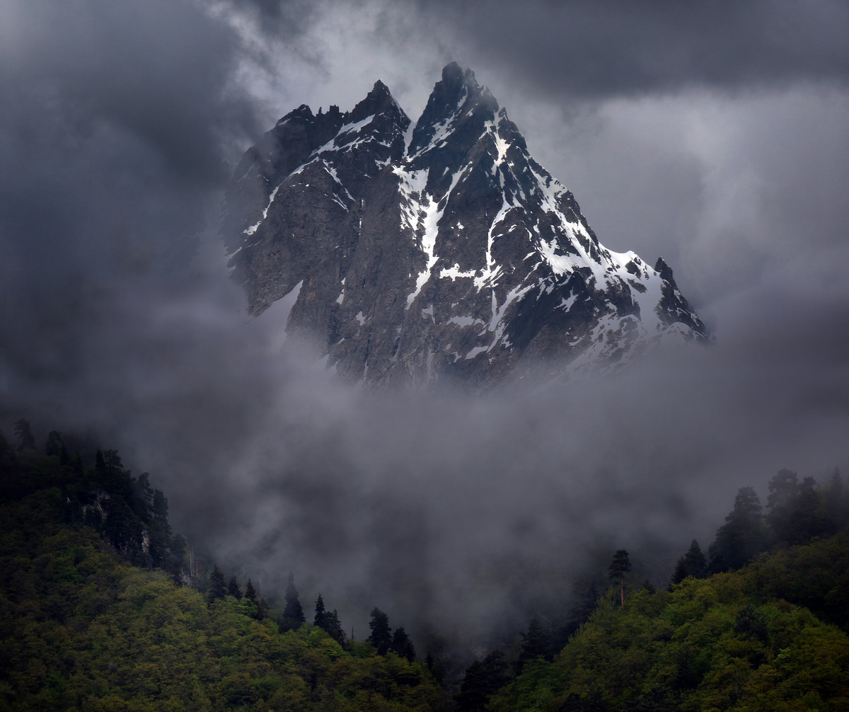 Zwischen den Wolken ......