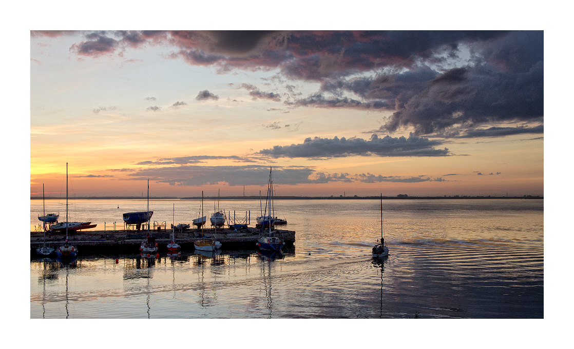 nach Sonnenuntergang ...