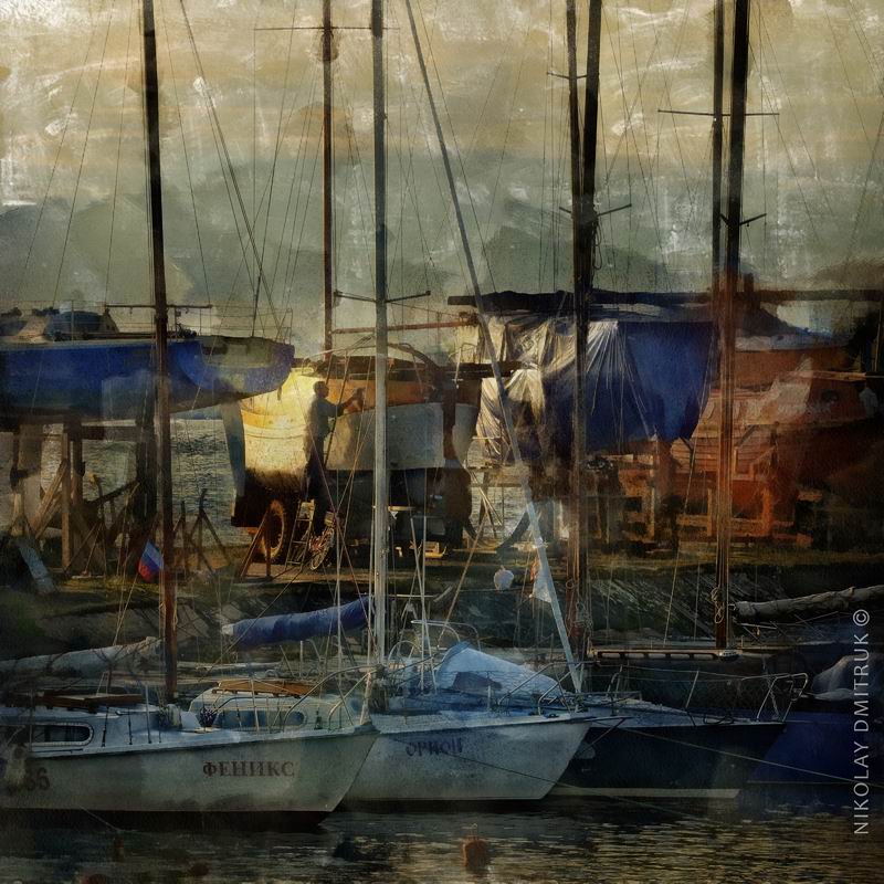 Wiegenlied. Yacht-Club. Archangelsk