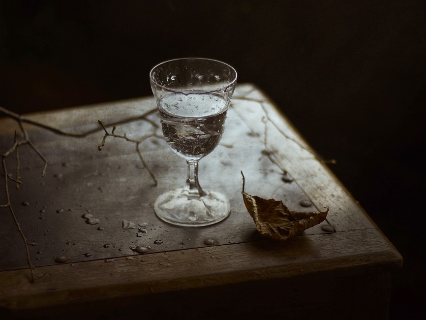 Schluckte einen Hauch von Herbst ...